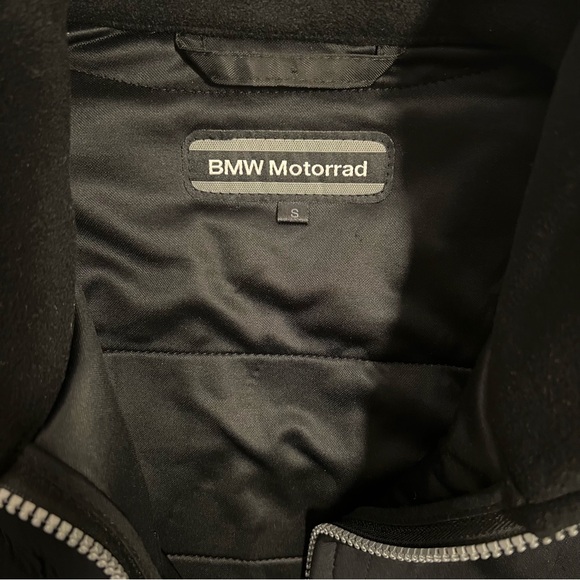 BMW Motorrad Black Zip-Up Jacket Detachable Sleeves - Picture 2 of 12